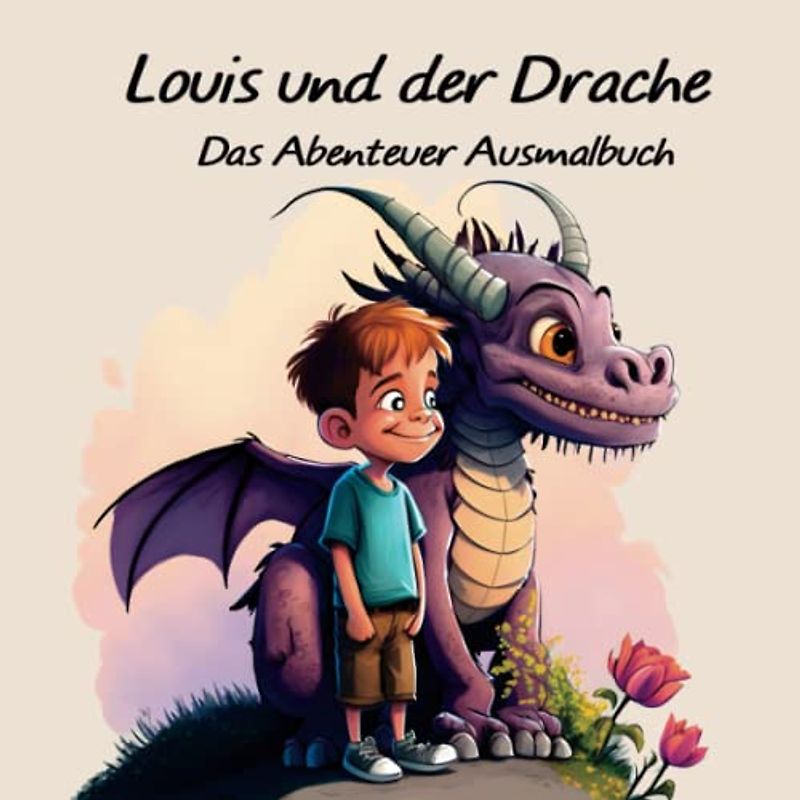 Louis und der Drache: Das Abenteuer Ausmalbuch