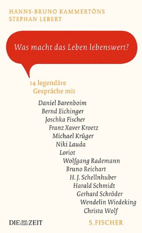 Was macht das Leben lebenswert?