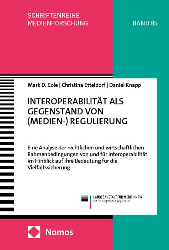 Interoperabilität als Gegenstand von (Medien-) Regulierung