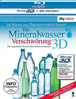 Die Mineralwasser-Verschwörung 3D [inkl. 2D Version] 3D Blu-ray Disc