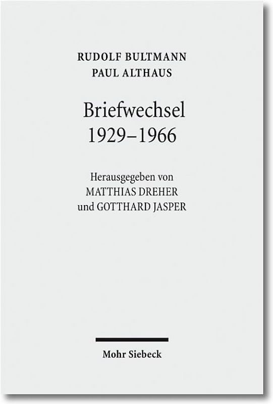Briefwechsel 1929-1966