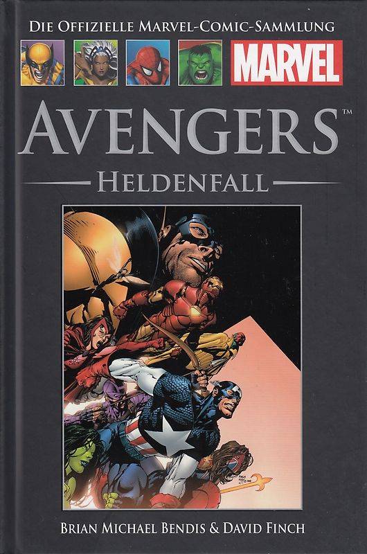Die offizielle Marvel-Comic-Sammlung 34: Avengers - Heldenfall - Brian Michael Bendis [Gebundene Ausgabe]
