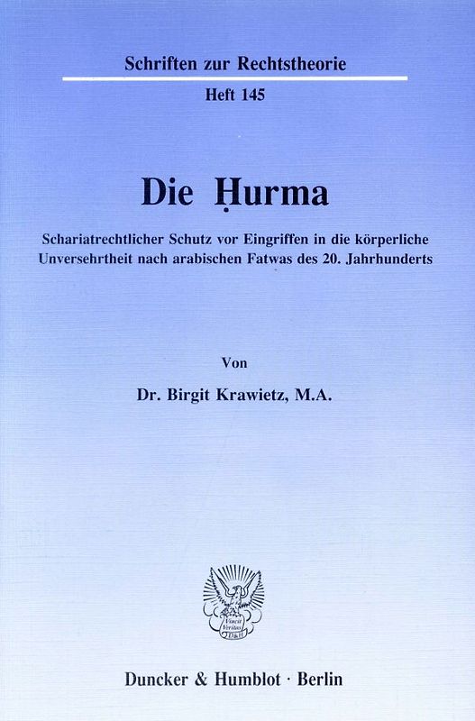 Die Ḥurma.