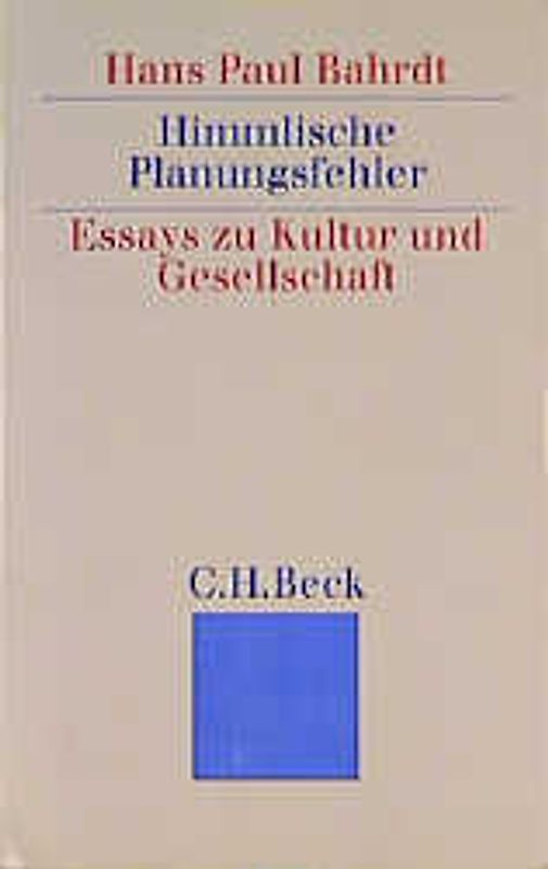 Himmlische Planungsfehler