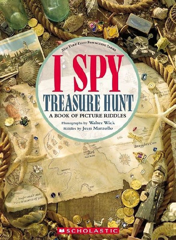 I Spy Treasure Hunt: A Book of Picture Riddles