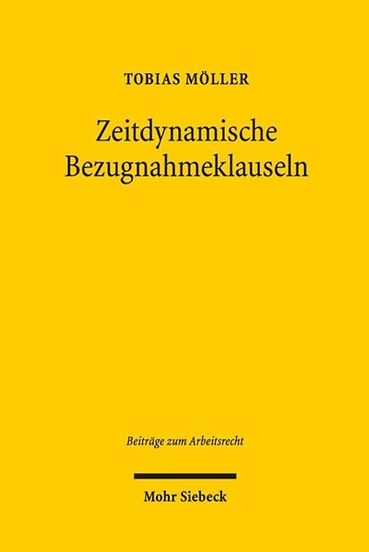 Zeitdynamische Bezugnahmeklauseln