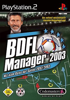BDFL Manager 2003 PlayStation 2