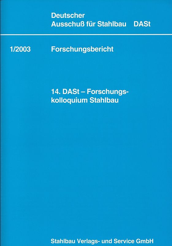 DASt-Forschungskolloquium Stahlbau (14.)