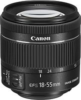 Canon EF-S 18-55 mm F4.0-5.6 IS STM 58 mm Filtergewinde (Canon EF-S Anschluss) schwarz