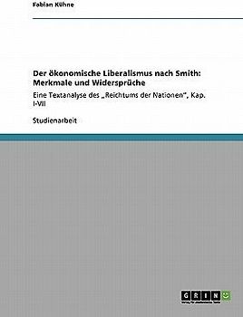 Der ökonomische Liberalismus nach Smith: Merkmale und Widersprüche