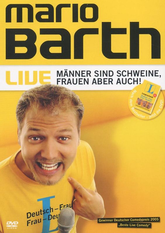 Mario Barth: Live - Männer sind Schweine, Frauen aber auch DVD