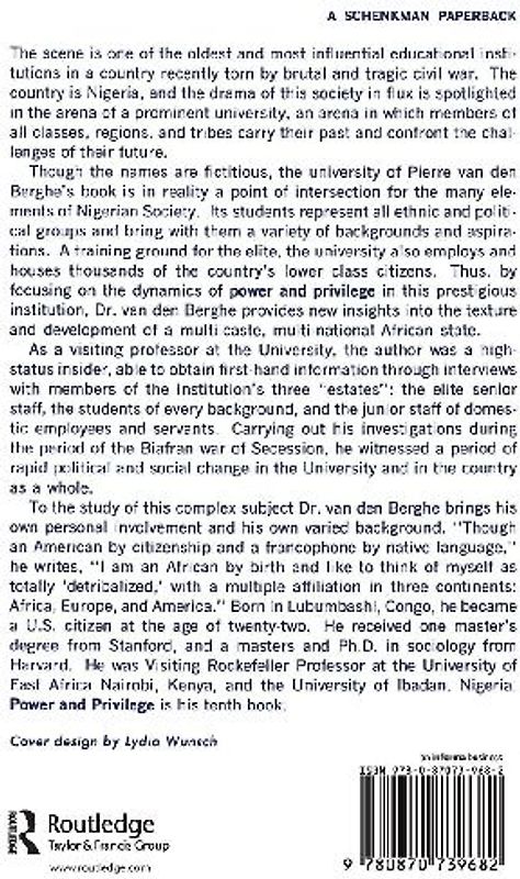 Power and Privilege at an African University