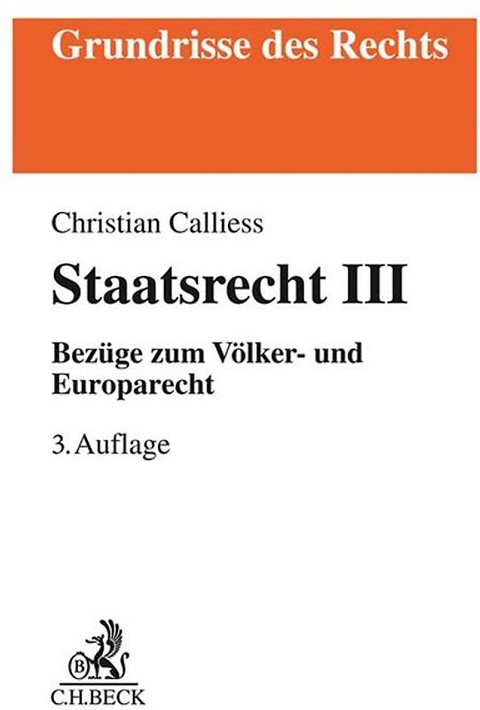 Staatsrecht III
