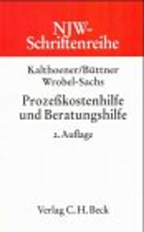 Prozesskostenhilfe und Beratungshilfe