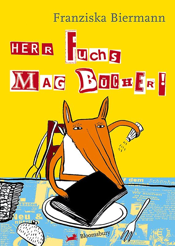 Herr Fuchs mag Bücher