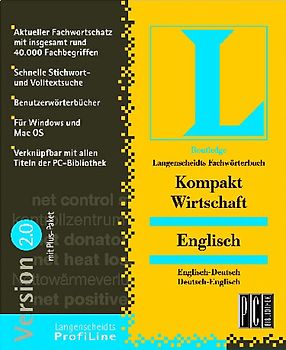 Fachwörterbuch Kompakt: Wirtschaft, Handel und Finanzen Englisch - Version 2.1 MacOS