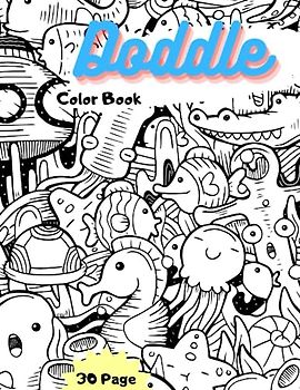 Doddle color book: Have fun coloring these imaginative drawings!