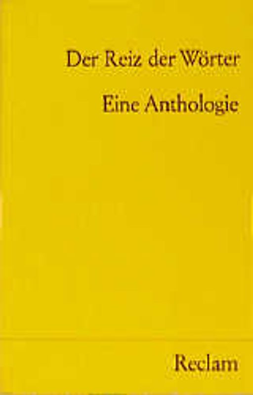 Der Reiz der Wörter
