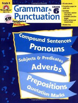 Grammar & Punctuation, Grade 6 - Jo Ellen Moore