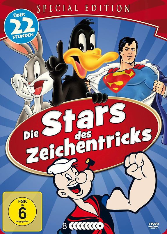 Die Stars des Zeichentricks (8 Discs) DVD