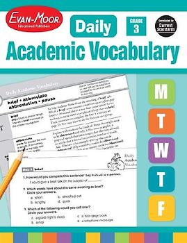 Daily Academic Vocabulary Gr 3 Te