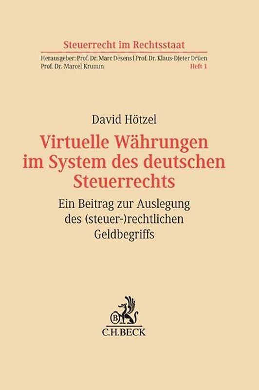 Virtuelle Währungen im System des deutschen Steuerrechts