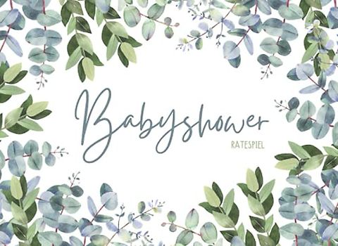 Babyshower Ratespiel: 20 Babyparty Karten zum Ausfüllen für Babyparty Mädchen und Jungen Baby Shower Spiele Ratespiel Geschenk für Schwangere
