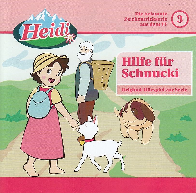 Heidi: Folge 3 - Hilfe für Schnucki [Audio CD]
