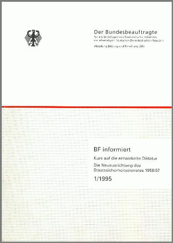 Kurs auf die entwickelte Diktatur