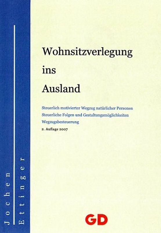 Wohnsitzverlegung ins Ausland