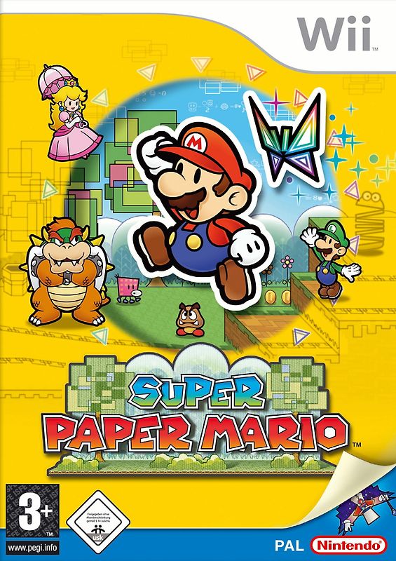 Super Paper Mario Nintendo Wii