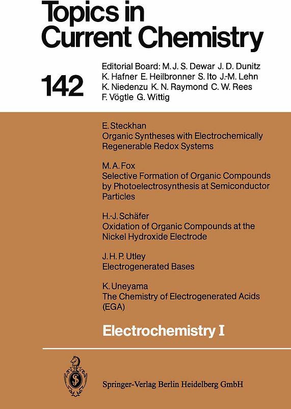 Electrochemistry I