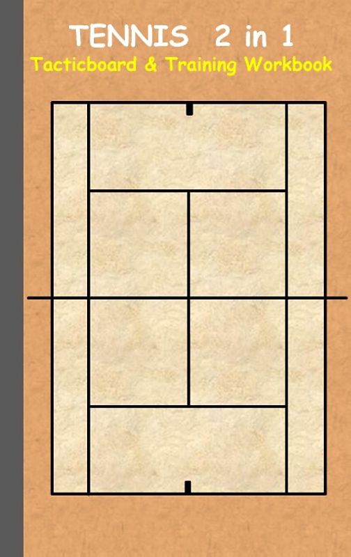 Tennis 2 in 1 Tacticboard and Training Workbook