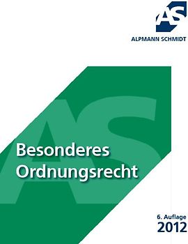 Besonderes Ordnungsrecht