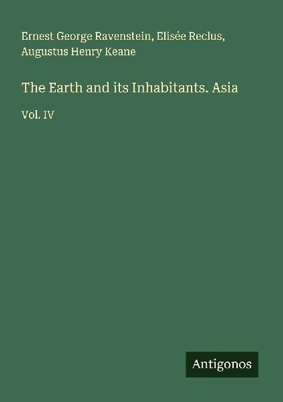 The Earth and its Inhabitants. Asia
