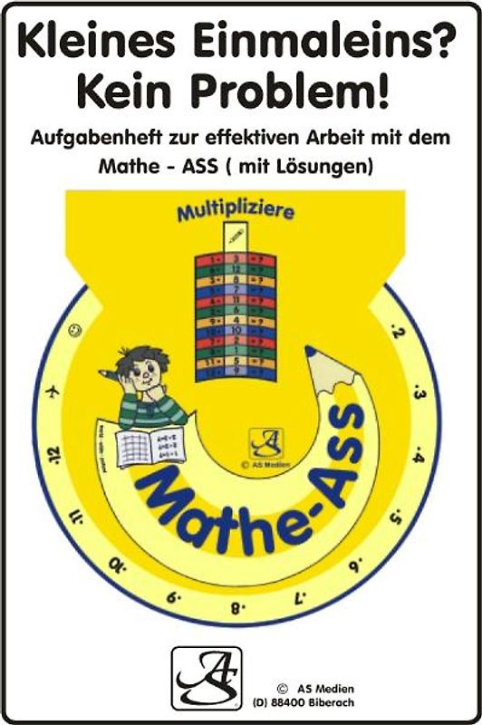 Einmaleinspaket Kleines 1 x 1 (Drehscheibe + Arbeitsheft)