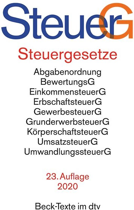 Steuergesetze