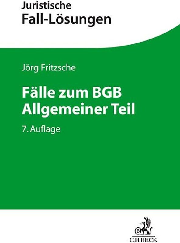 Fälle zum BGB Allgemeiner Teil
