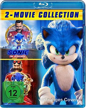 Sonic the Hedgehog-2-Movie Collection Blu-ray Disc