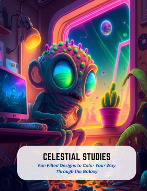 Celestial Studies: Fun Filled Designs to Color Your Way Through the Galaxy