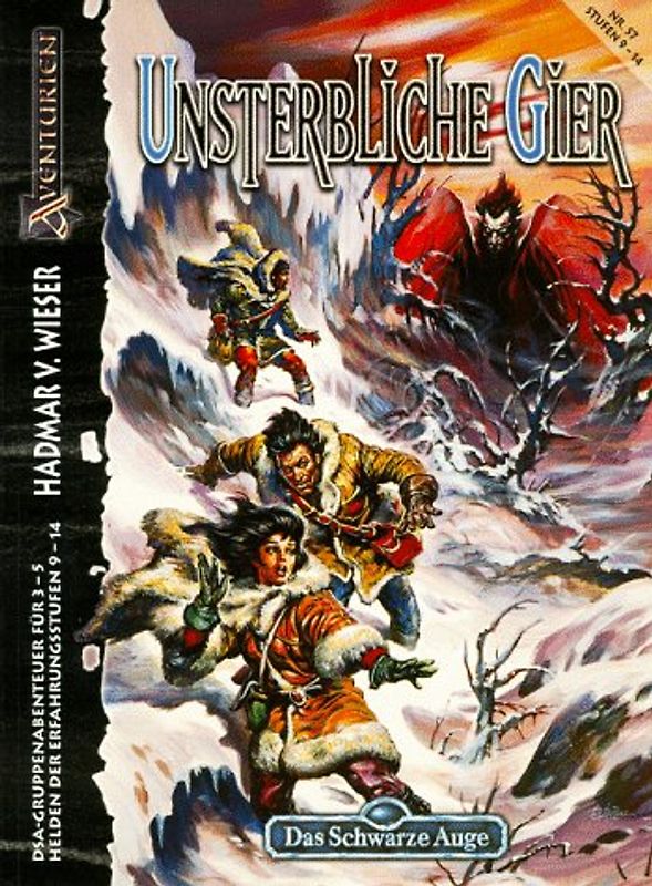 Unsterbliche Gier. DSA-Gruppenabenteuer