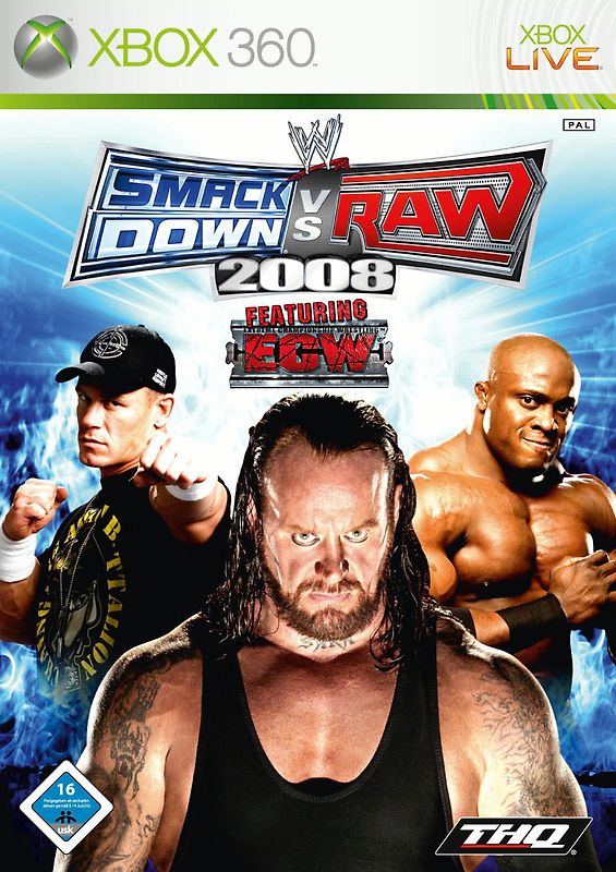 WWE SmackDown vs. Raw 2008 Xbox 360