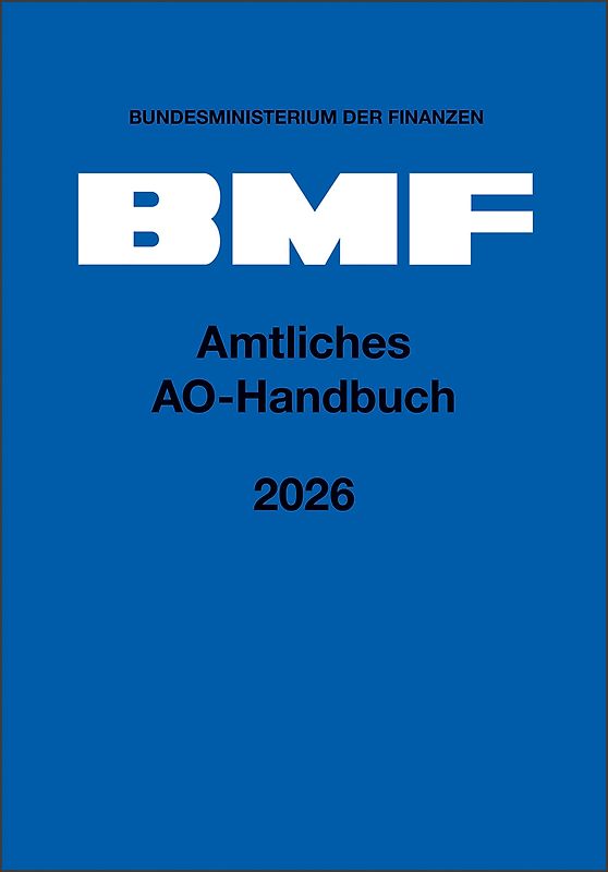 Amtliches AO-Handbuch 2026