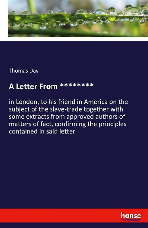 A Letter From ********