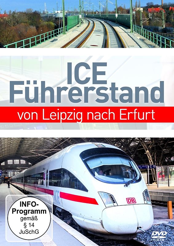 ICE-Führerstand von Leipzig nach Erfurt DVD