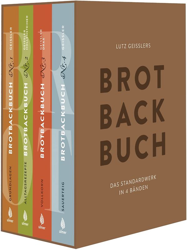 Brotbackbücher im Schuber
