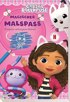 Gabby's Dollhouse: Magischer Malspaß - Entdecke verborgene Motive!