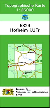 TK25 5829 Hofheim i.UFr.