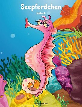 Seepferdchen-Malbuch 1