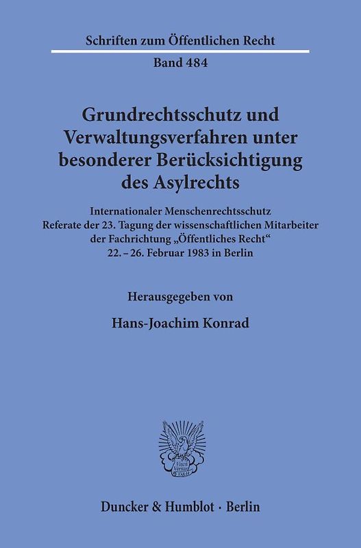 Grundrechtsschutz und Verwaltungsverfahren
